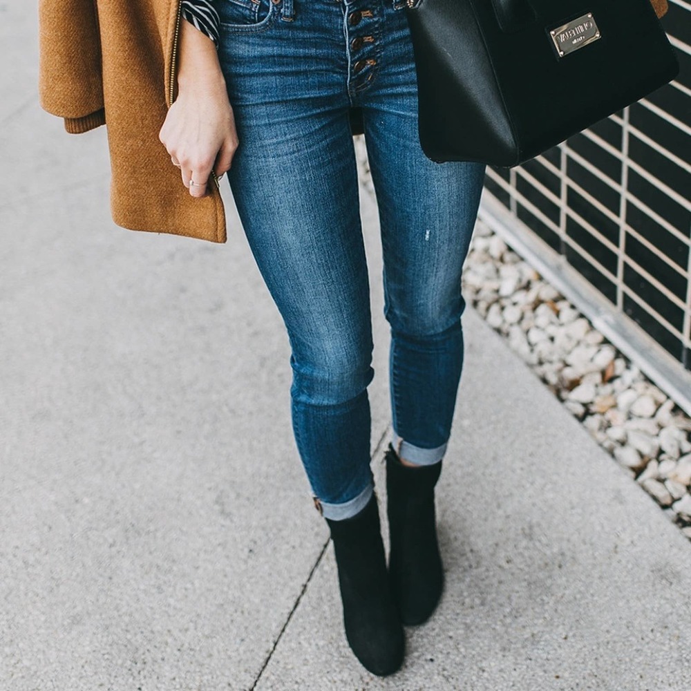 ANTHOLOGY PARIS Black Calf Hair Booties